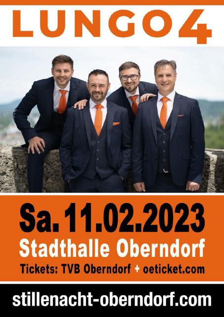 11.02.2023: Tolles Konzert in Oberndorf